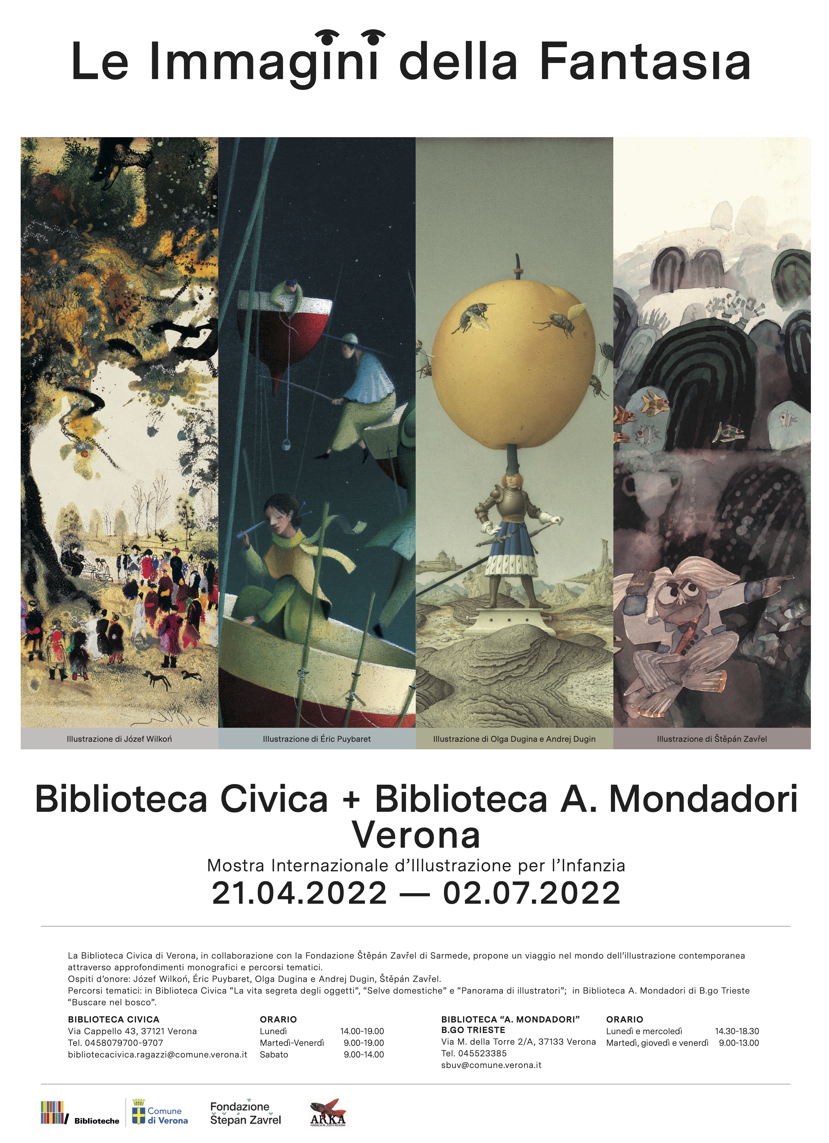 Mostra Internazione Infanzia Biblioteca Civica Borgo Trieste Scuola Scuole Briani Aprile 2022-min 2