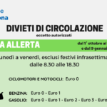 Euro4 inquinanti diesel stop circolazione comune Verona Ottobre 2022 inquinamento smog Fiat Grande Punto