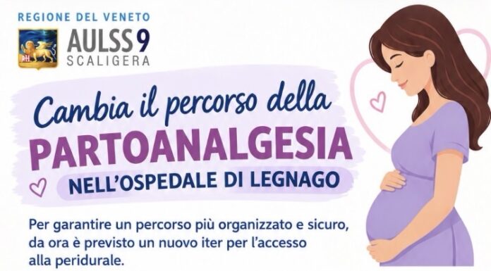 Epidurale a Legnago, cambia il percorso per le future mamme