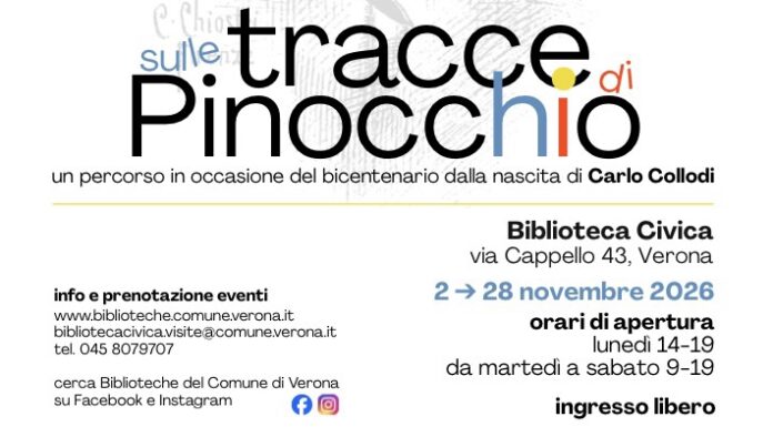Un mese con Pinocchio alla Biblioteca Civica: cinema, letture e laboratori gratuiti